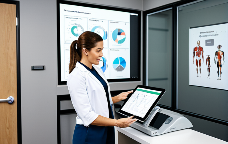 물리치료사 직무에서의 창의적 접근 - **

"A skilled physical therapist, fully clothed in professional attire, assisting a senior patient ...